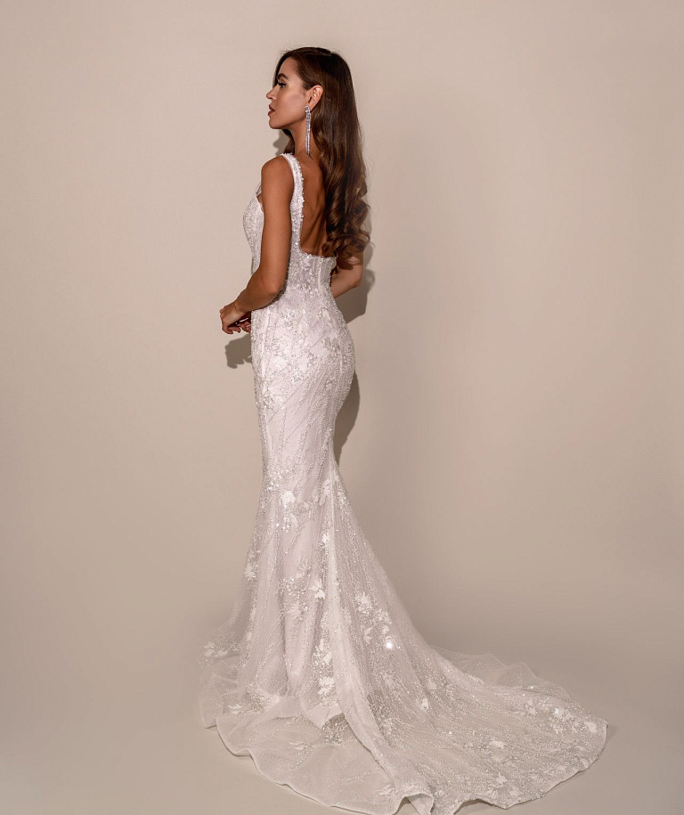 Роскошное свадебное платье русалка-трансформер