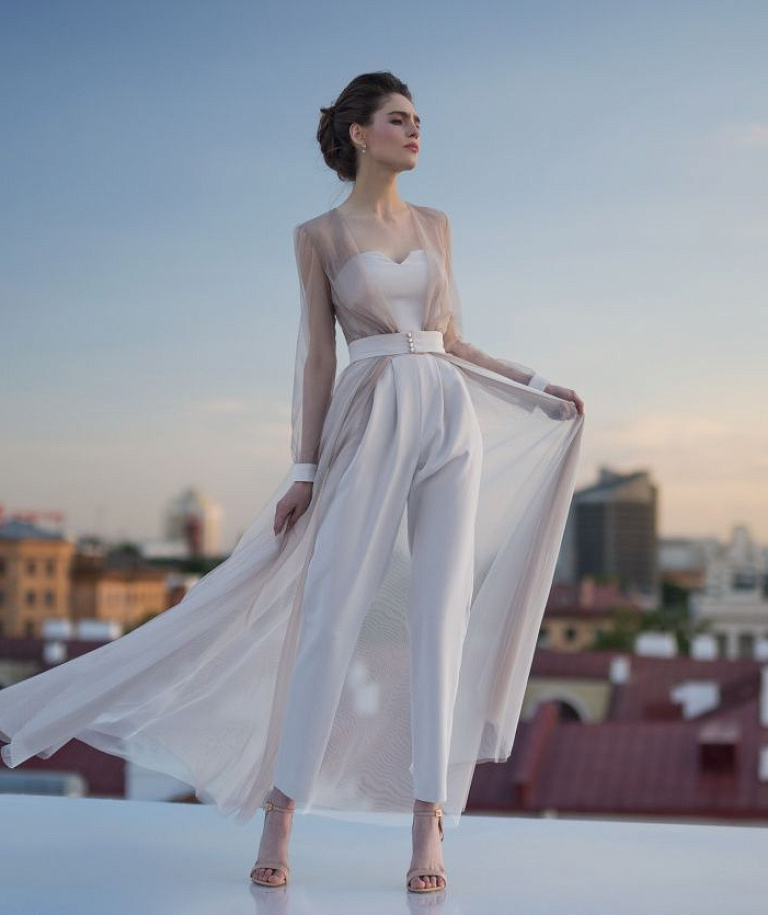 Комбинезон брючный женский