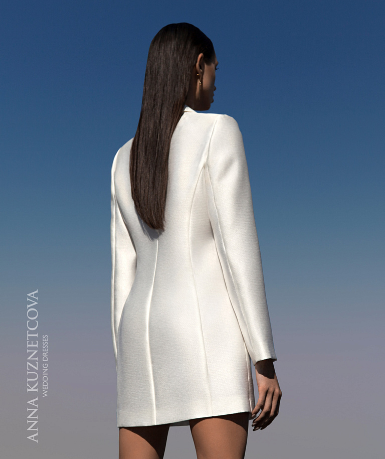 Свадебное платье-пиджак