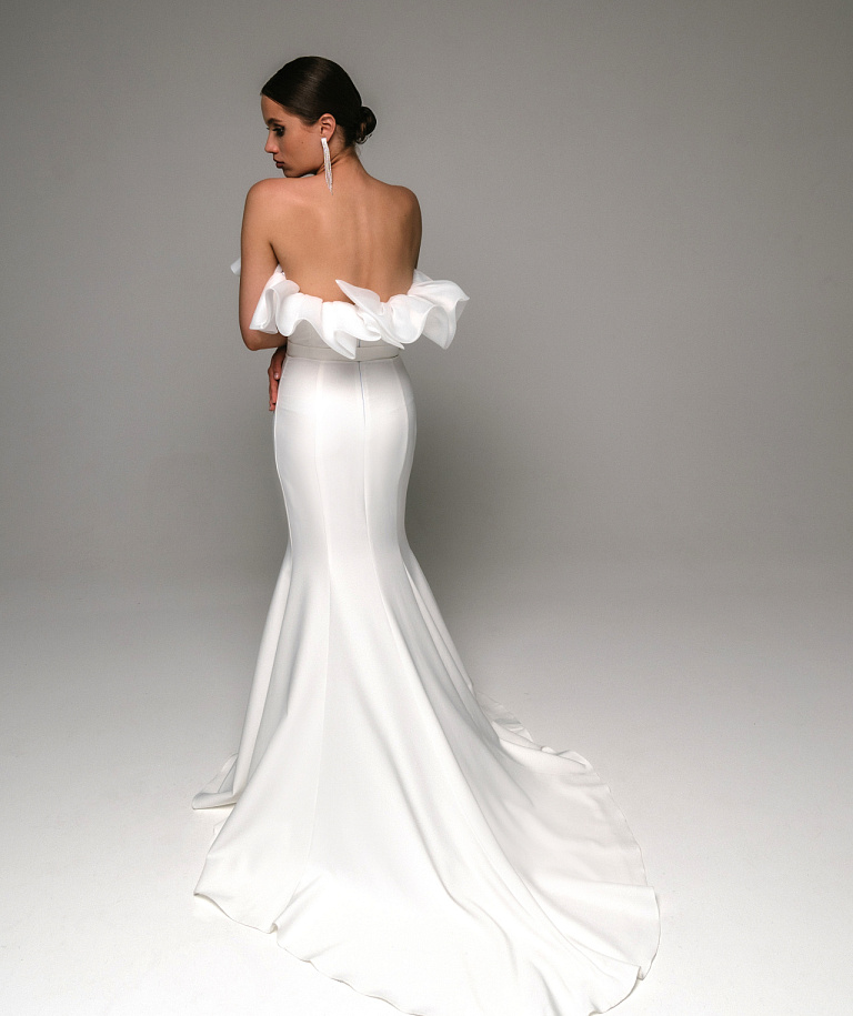 Роскошная русалка со съемными рукавами