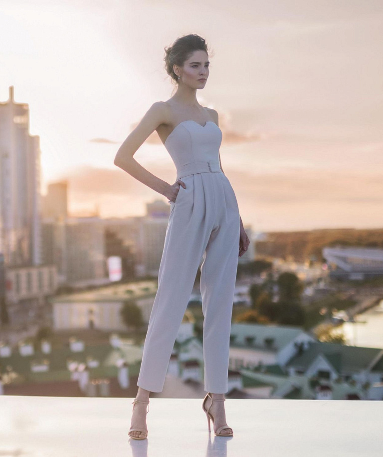 Комбинезон брючный женский