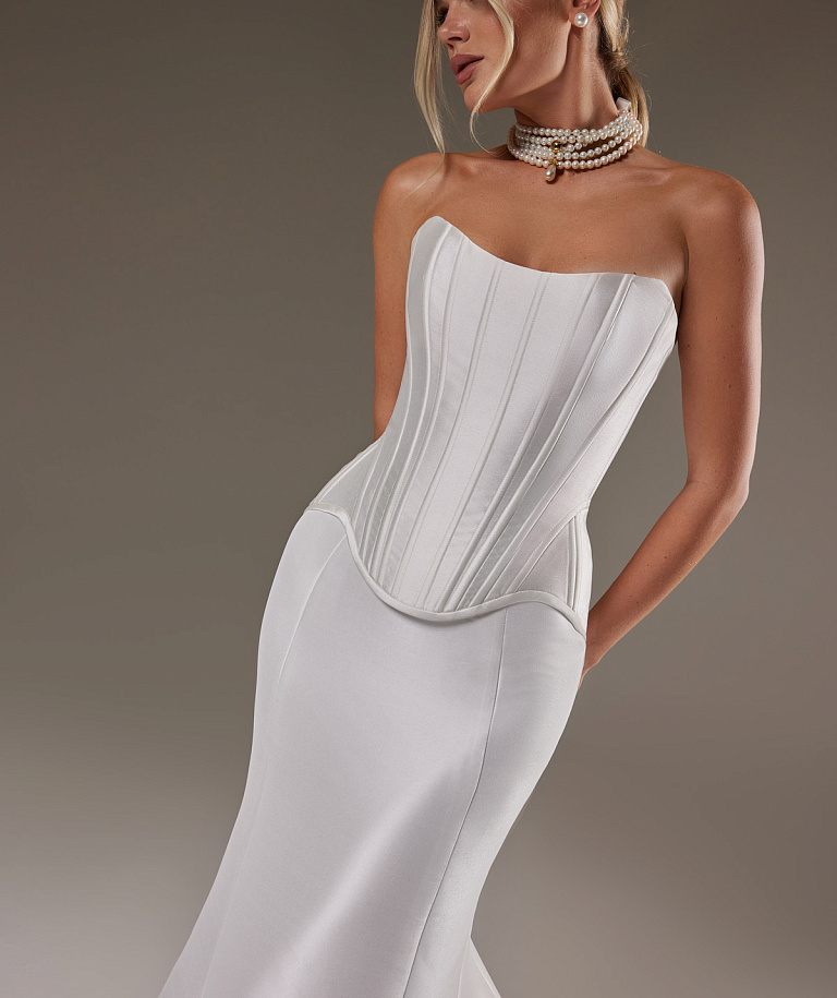 Красивый свадебный комплект из микадо