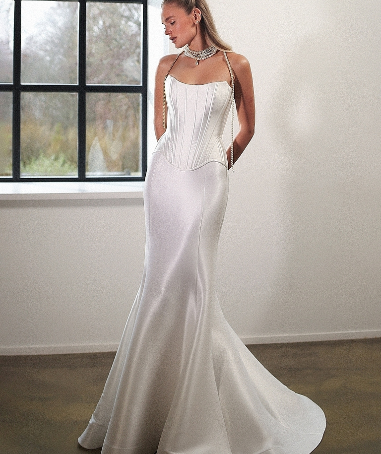 Красивый свадебный комплект из микадо