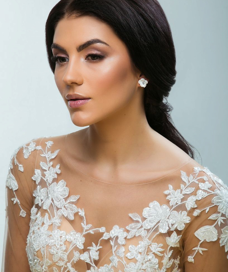 Объёмные серьги