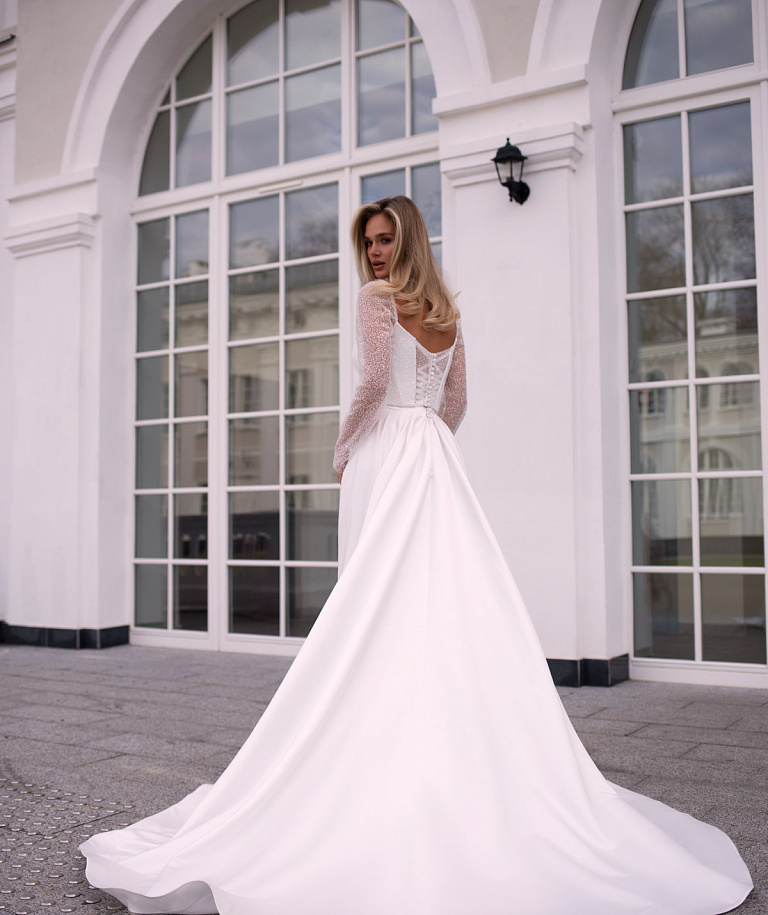 Свадебный комплект из юбки и корсета