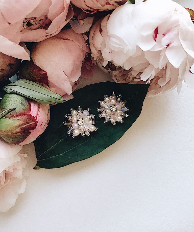 Серьги с жемчугом