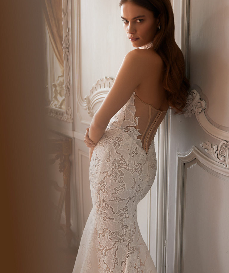 Кружевная русалка с американской проймой