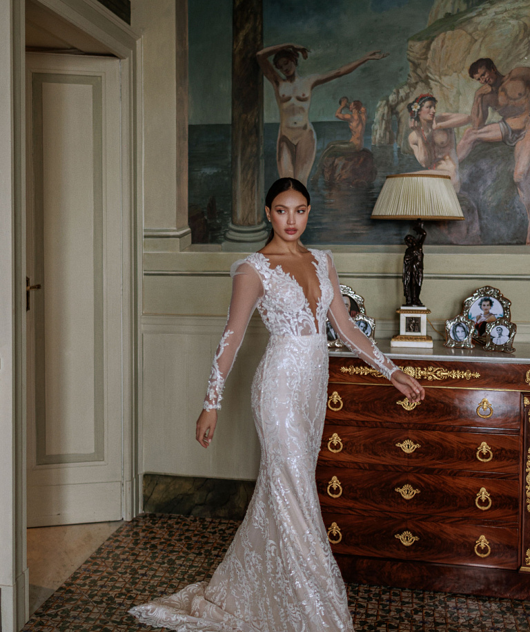 Роскошное блестящее свадебное платье-трансформер