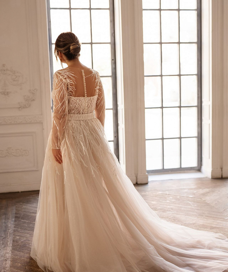 Свадебное платье трансформер большого размера