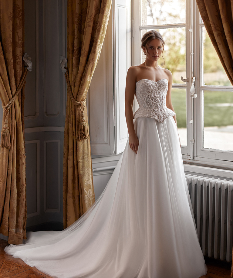 Свадебный комплект с роскошным корсетом