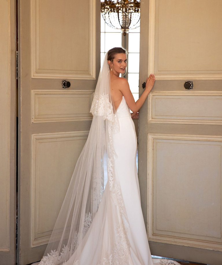 Нежная русалка со съемными рукавами