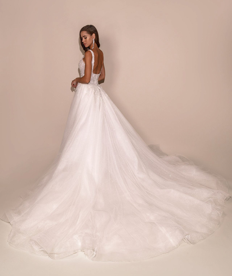 Роскошное свадебное платье русалка-трансформер