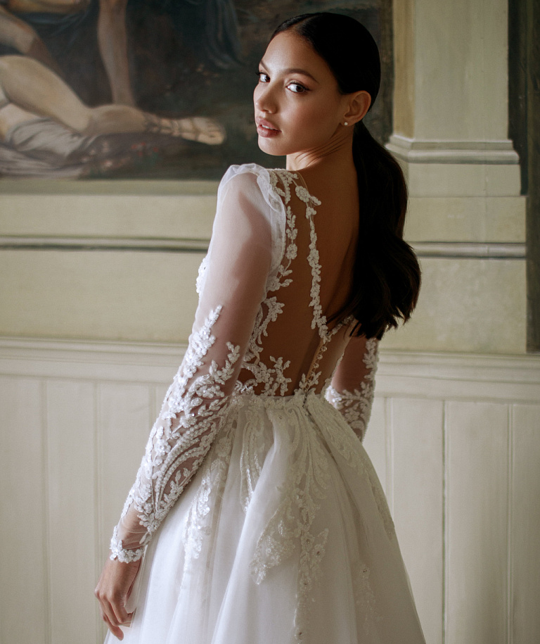 Роскошное блестящее свадебное платье-трансформер