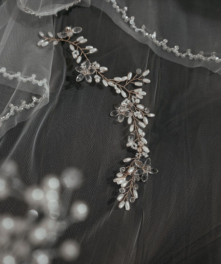 Украшение веточка для волос