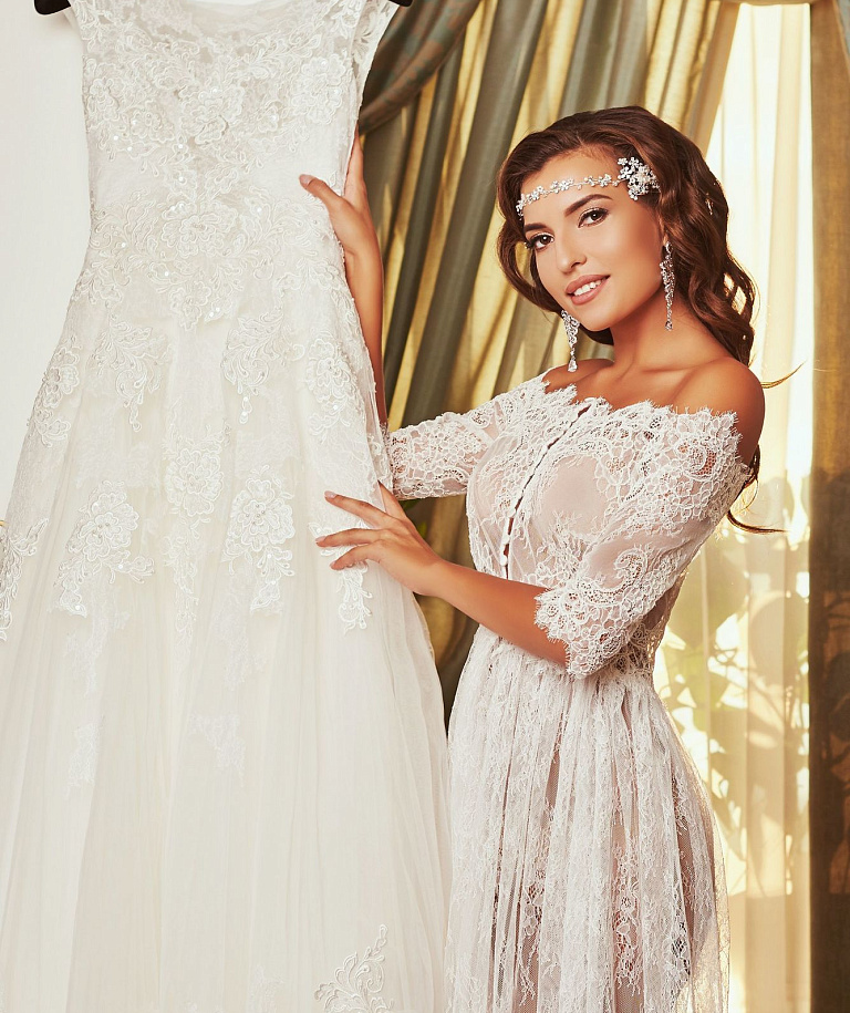 Кружевной пеньюар