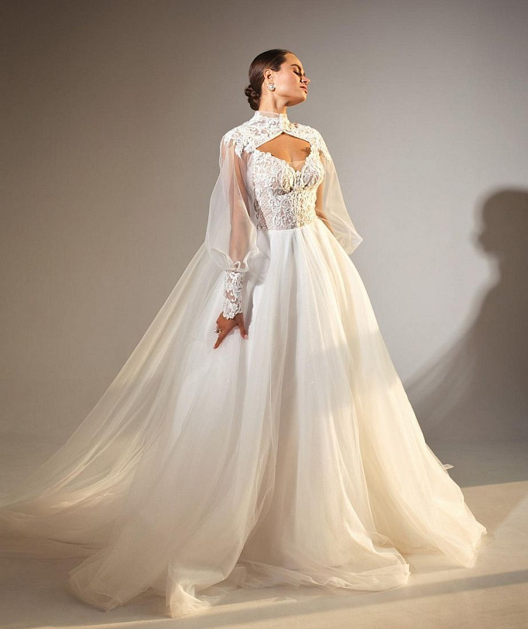 Кейп под горлышко