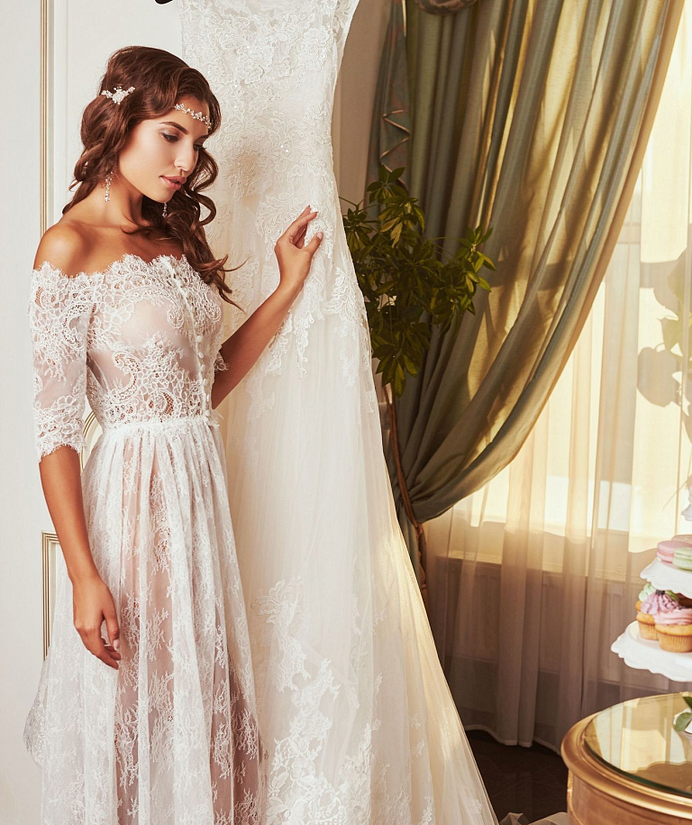 Кружевной пеньюар