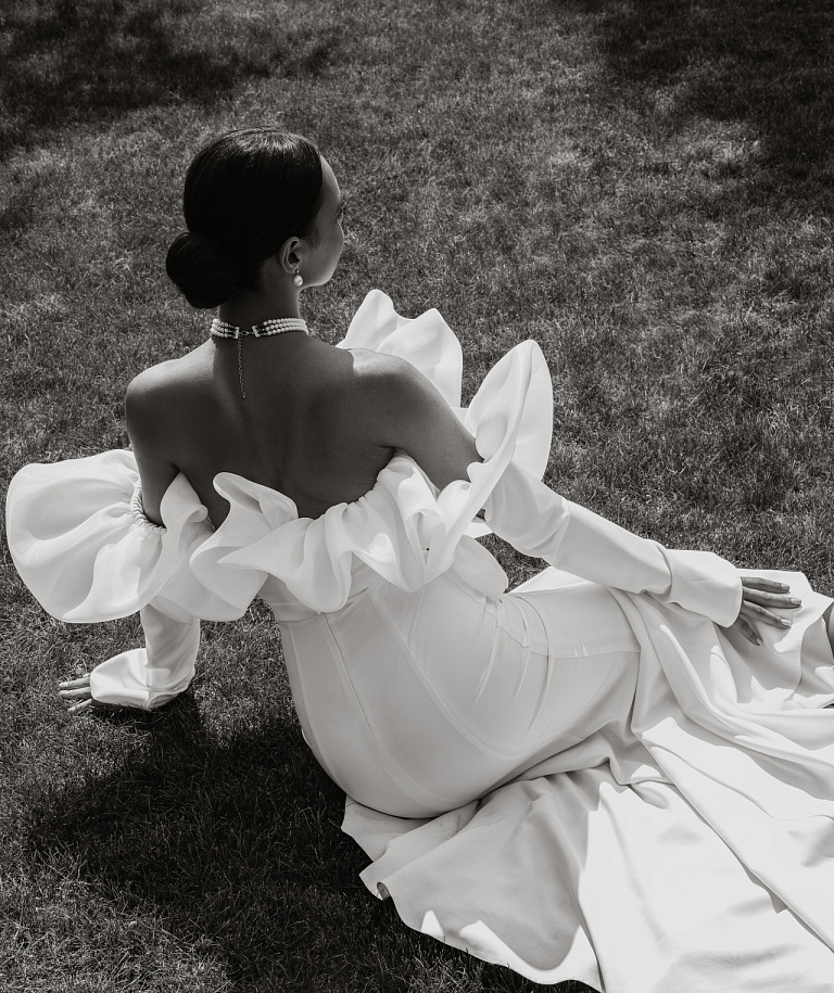 Роскошная русалка со съемными рукавами