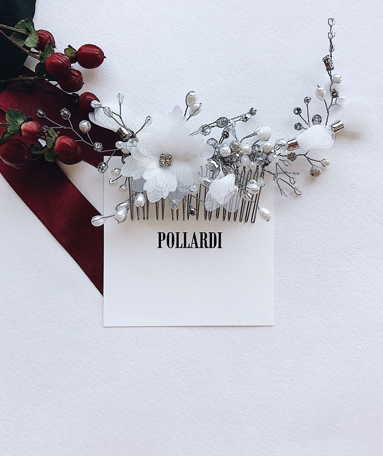 Гребень для свадебной прически