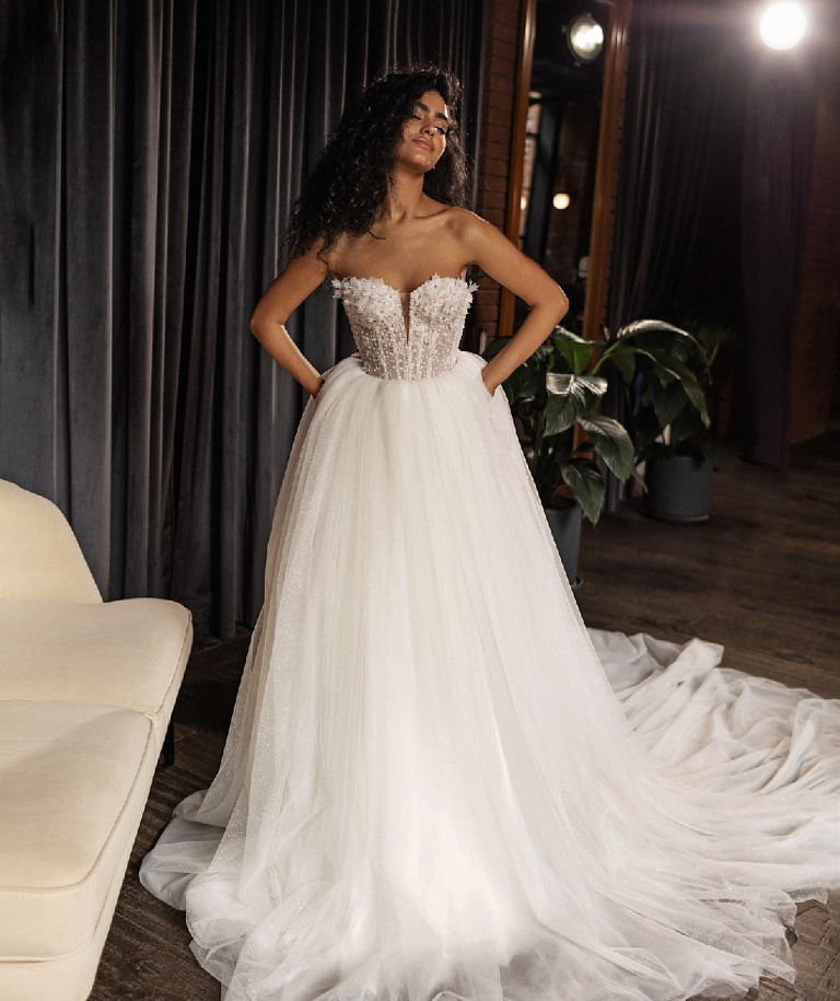 Свадебное платье принцесса