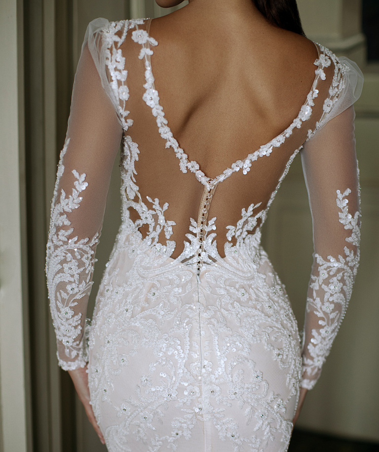 Роскошное блестящее свадебное платье-трансформер